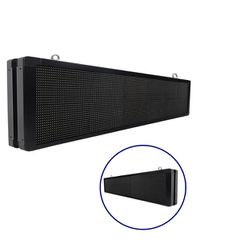 GLOBOSTAR® DISPLAY 90332 Κυλιόμενη Ψηφιακή Επιγραφή P10 Διπλής Όψης LED AC 220-240V Αδιάβροχο IP65 Πράσινο - WiFi Control μέσω FK APP - Αισθητήρας Θερμοκρασίας & Υγρασίας - Μ168 x Π12 x Υ40cm - 2 Χρόν