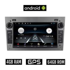 OPEL 4GB Android για CORSA C D ASTRA H G VECTRA ZAFIRA MERIVA οθόνη αυτοκίνητου με GPS WI-FI (Youtube Playstore 32GB ROM RAM ηχοσύστημα αφής 7" ιντσών OEM MP3 USB Bluetooth Mirrorlink εργοστασιακ
