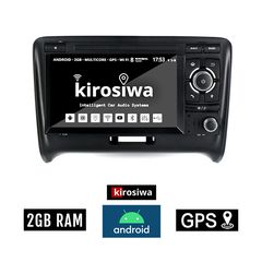 KIROSIWA 2GB AUDI TT (2007-2015) Android οθόνη αυτοκίνητου με GPS WI-FI DSP (ηχοσύστημα αφής 7" ιντσών OEM Youtube Playstore MP3 USB Radio Bluetooth 4x60W Mirrorlink εργοστασιακού τύπου) CR-3659