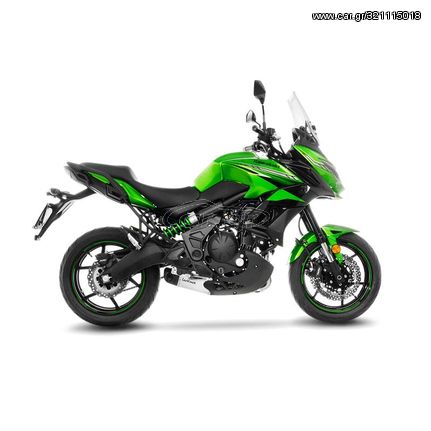 Leovince Εξάτμιση Ολόσωμη UnderBody S.steel/Carbon End Kawasaki Versys 650 2017 - 2020  