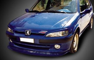 K17-001 Peugeot 106 1997-2003 Εμπρός Σπόιλερ ABS Πλαστικό