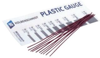 PlasticGauge -Kolbenschmidt , Measuring range: 0,025 - 0,175 mm (0,001 - 0,007 inch)
