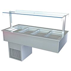 Ψυγείο Συντήρησης Drop-In για 3 GN 1/1 115x75x60cm Dominox DRP-115-60