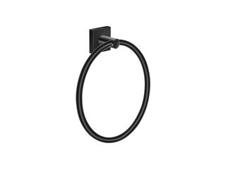 Sanco Iconic Towel Ring Μαύρο ματ 26709-Μ116