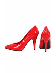 Red Vinyl Heels-thumb-3