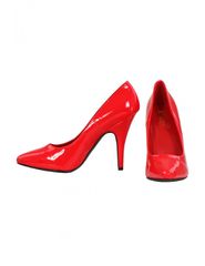 Red Vinyl Heels-thumb-2