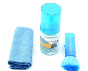 Esperanza es112 LCD Κιτ gel υγρό καθαρισμού πανάκι με μικροϊνες κ αντιστατικο βουρτσακι 200ml