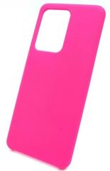Θήκη ματ TPU σιλικονη μαλακή πίσω κάλυμμα για SAMSUNG S21 ULTRA - ΦΟΥΞΙΑ (OEM)