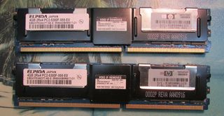 Elpida 4GB 2Rx4 pcs-5300f-555-E0