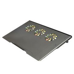 Notebook cooler για laptop μέχρι 17.3'' με  rainbow RGB τριπλό ανεμιστήρα 3x80mm Nod Cold Core 141-0188