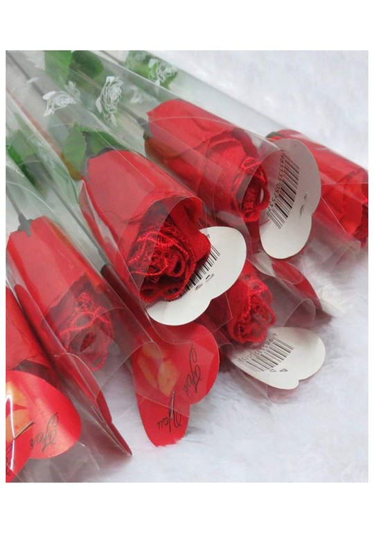 G-String "Rose" 18cm Red