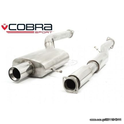 Κιτ Εξάτμισης Cobra πλήρες σύστημα εξάτμισης για Subaru Impreza GD / GG 2.0 & 2.5L Turbo Ø3" (01-07) - Πίστα Ολόσωμη Εξάτμιση