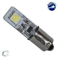 Λαμπτήρας LED Βa9s Can Bus με 2 SMD 5050 Ψυχρό Λευκό GloboStar 78340