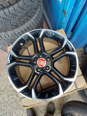 Fiat Style  Replica Wheel 6,5x16 5/98 ET35 Black Diamond
