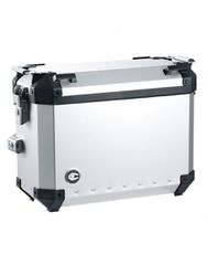 Coocase Βαλίτσες Πλαϊνές Ζεύγος X2 Aluminium 36lt Silver