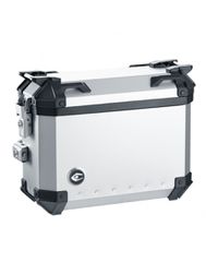 Coocase Βαλίτσες Πλαϊνές Ζεύγος X4 Aluminium 28lt Silver