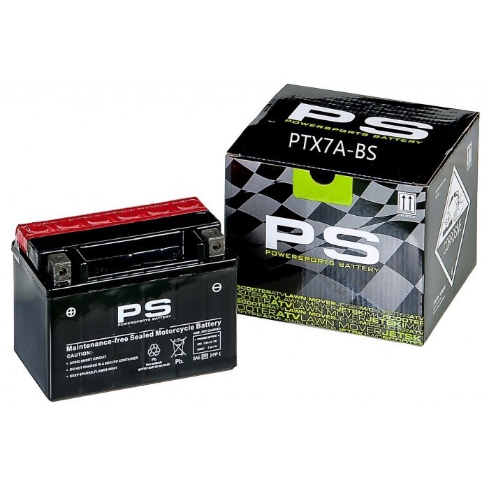 Μπαταρία μοτοσυκλέτας PS, PTX7A-BS (YTX7A-BS) , 6AH
