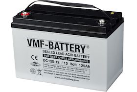 Μπαταρία Vmf βαθειάς εκφόρτισης ,DC125 Ah ,12 Volt