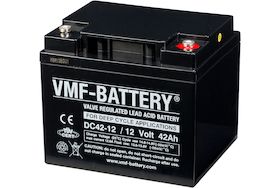 Μπαταρία  βαθειάς εκφόρτισης Vmf ,DC 42Ah  12v