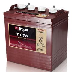 Μπαταρία  βαθειάς εκφόρτισης Trojan, T875 , 8 Volt