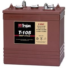 Μπαταρία  βαθειάς εκφόρτισης Trojan, T105 ,6 Volt