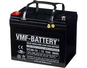 Μπαταρία Vmf DC36-12 βαθειάς εκφόρτισης , 36AH 12V
