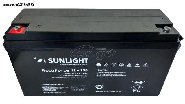 Μπαταρία Sunlight Accuforce 150, 12V 150Ah