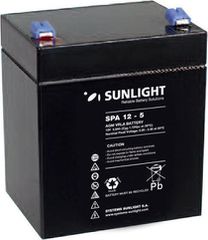 Μπαταρία Sunlight Spa 12-5 , 12V 5Ah F2