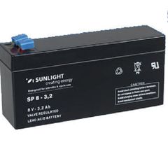 Επαναφορτιζόμενη μπαταρία Sunlight spa8-3.2 , 8Volt 3,2AH
