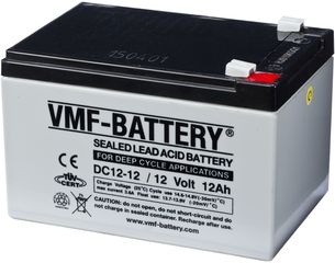 Επαναφορτιζόμενη μπαταρία Vmf DC12-12 ,Deep Cycle 12V 12Ah
