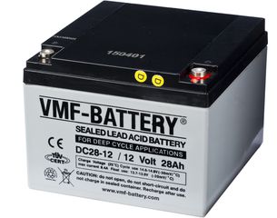 Μπαταρία Vmf DC28-12, 28Ah Deep cycle