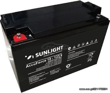 Μπαταρία Sunlight Accuforce 115 S, 12V 115Ah  βαθειάς εκφόρτισης