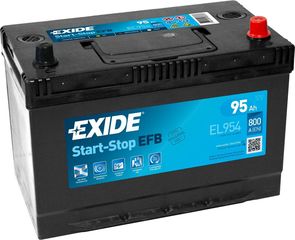 Μπαταρία αυτοκινήτου Exide EL954  EFB  , 95Ah start-stop