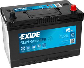 Μπαταρία αυτοκινήτου Exide EL954 EFB , 95Ah start-stop