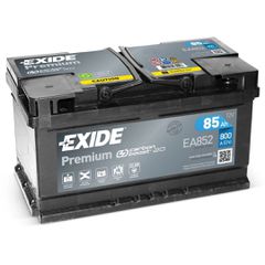 Μπαταρία Exide EA852 Premium, 85Ah 800cca
