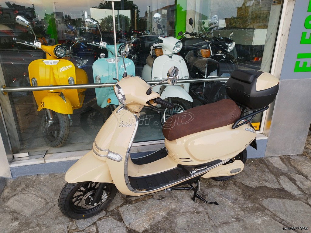 E-fun VESPA PUSA 3000 2026 ΕΠΙΔΟΤΕΙΤΑΙ -20% CATL LITHIUM ELECTRIC SCOOTER