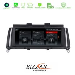 BMW X3 F25 & X4 F26 Android11 (6+128GB) Navigation Multimedia 8.8″ Black Panel www.sound-evolution gr