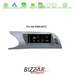 Bizzar AUDI A4 (B8) 2008-2012 8.8" Android 10 8Core Navigation Multimedia Station www.sound-evolution gr