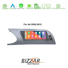Bizzar AUDI A4 (B8) 2008-2012 8.8" Android 10 8Core Navigation Multimedia Station www.sound-evolution gr-thumb-1