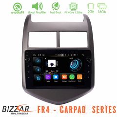 Bizzar FR4 Series CarPad 9" Chevrolet Aveo 4core Android 10 Navigation Multimedia