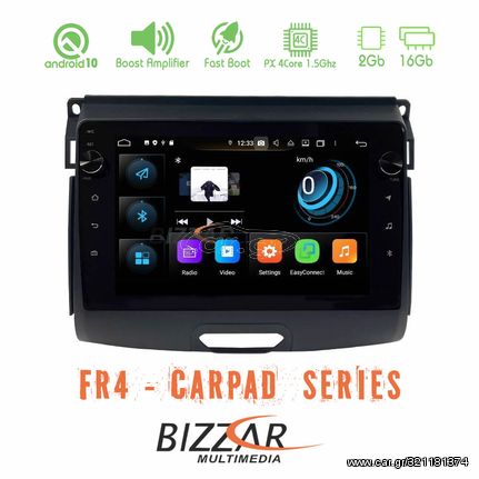 Bizzar FR4 Series CarPad 9" Ford Ranger 2017-2020 4core Android 10 Navigation Multimedia www.sound-evolution gr