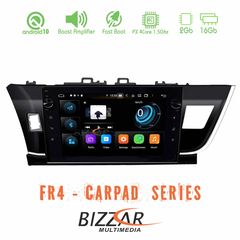 Bizzar FR4 Series CarPad 10" Toyota Corolla 2014-2016 4core Android 10 Navigation Multimedia