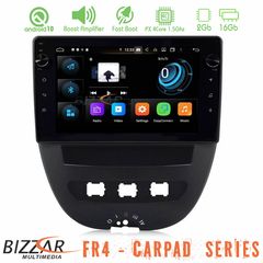 Bizzar FR4 Series CarPad 10" Toyota Aygo/Citroen C1/Peugeot 107 4core Android 10 Navigation Multimedia