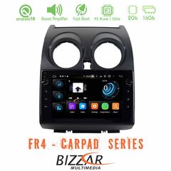 Bizzar FR4 Series CarPad 9" Nissan Qashqai J10 4core Android 10 Navigation Multimedia