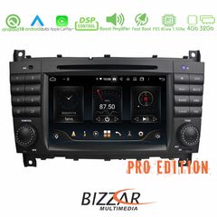 Bizzar Pro Edition Mercedes C Class W203 Facelift Android 10 8core Navigation Multimedia