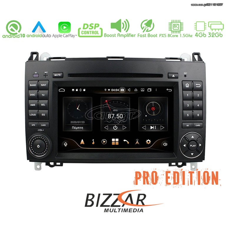 Bizzar Pro Edition Mercedes A/B/Vito/Sprinter Class Android 10 8core Navigation Multimedia