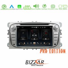 Bizzar Pro Edition Ford 2007-> Android 10 8core Navigation Multimedia (Ασημί Χρώμα) www.sound-evolution gr
