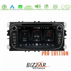 Bizzar Pro Edition Ford 2007-> Android 10 8core Navigation Multimedia (Μαύρο Χρώμα) www.sound-evolution gr