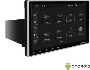 Macrom M-AN900 Οθόνη Android 9 Multimedia 1 DIN 9" Με USB / Bluetooth / GPS