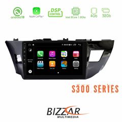 Bizzar S300 Toyota Corolla 2014-2016 Car Pad 9" Android 10 Multimedia Station
